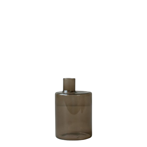Pipe vas, small - brown