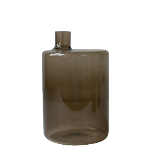 Pipe vas, XL - brown