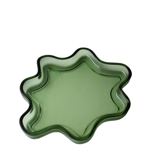 Filter dekorationsfat-/bricka - green