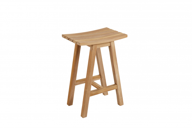 Keros barstol H65 cm - teak