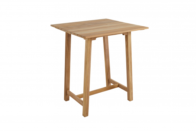 Keros barbord H93 cm - teak