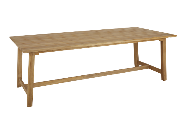 Keros matbord 230x100 H73 cm - teak