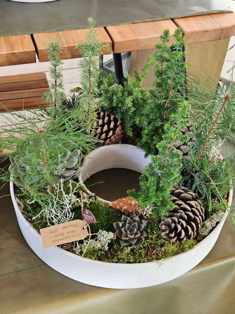 The Ring ljusstake Ø 45 cm - grey