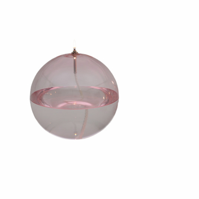Oljelampa Sphere, XL - light pink