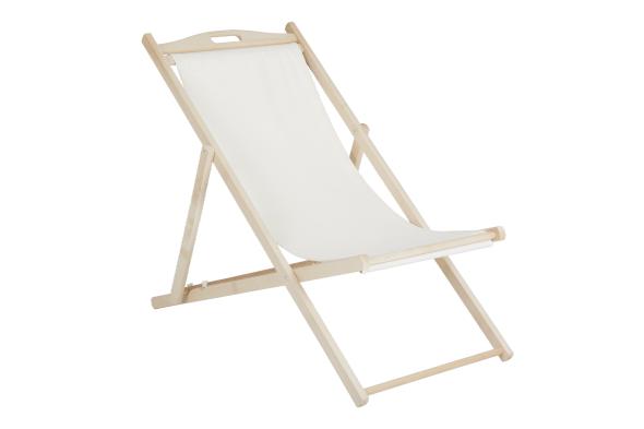 Dingla strandstol - natur/canvas