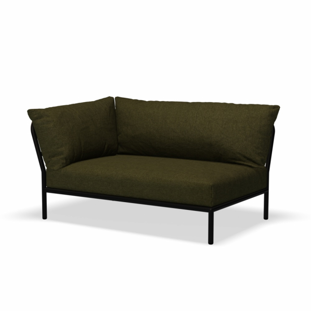 Level 2 hörn. vänster - leaf/dark grey