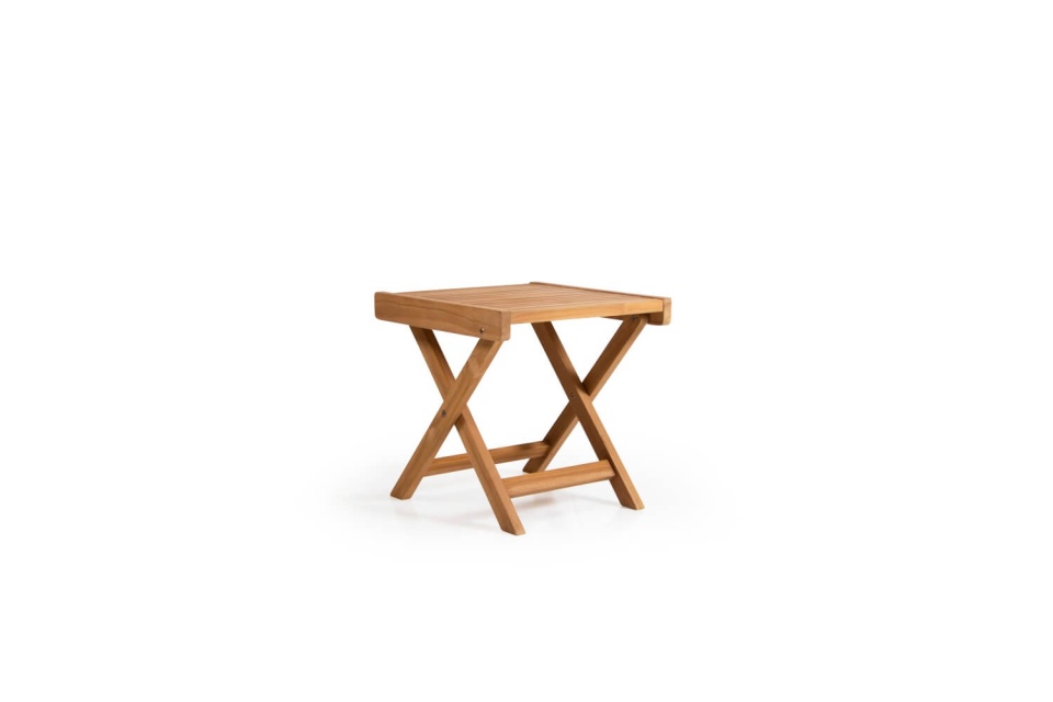 Volos fotpall fällbar - teak