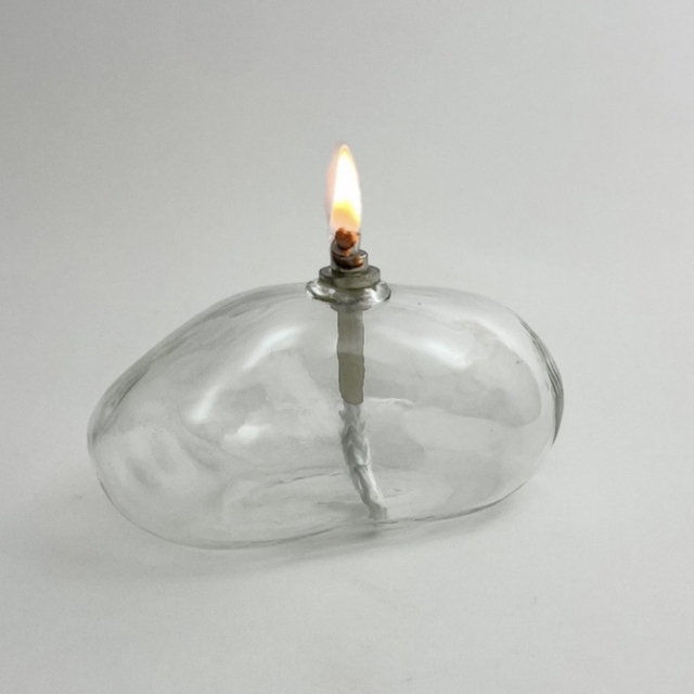 Oljelampa Granit, S - Clear