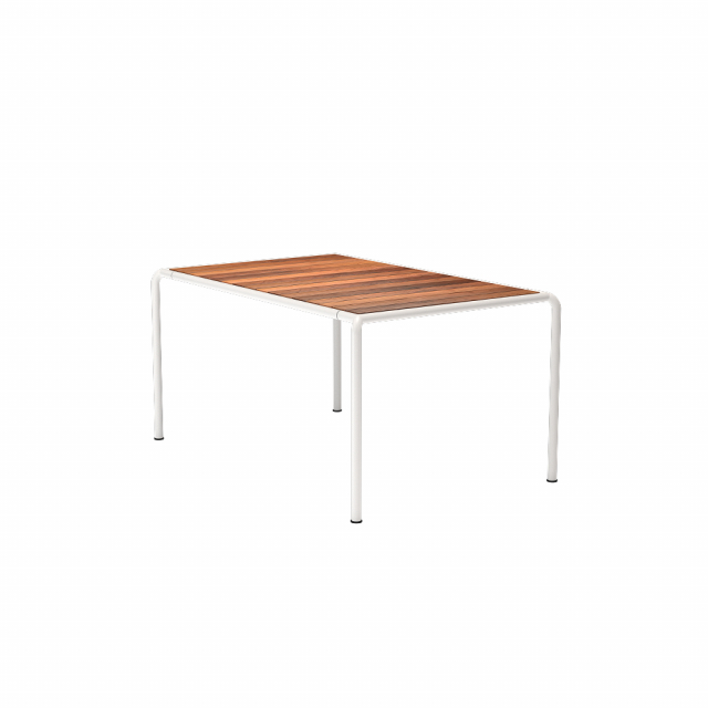 Avanti matbord 153x98 cm - thermo ash/muted white