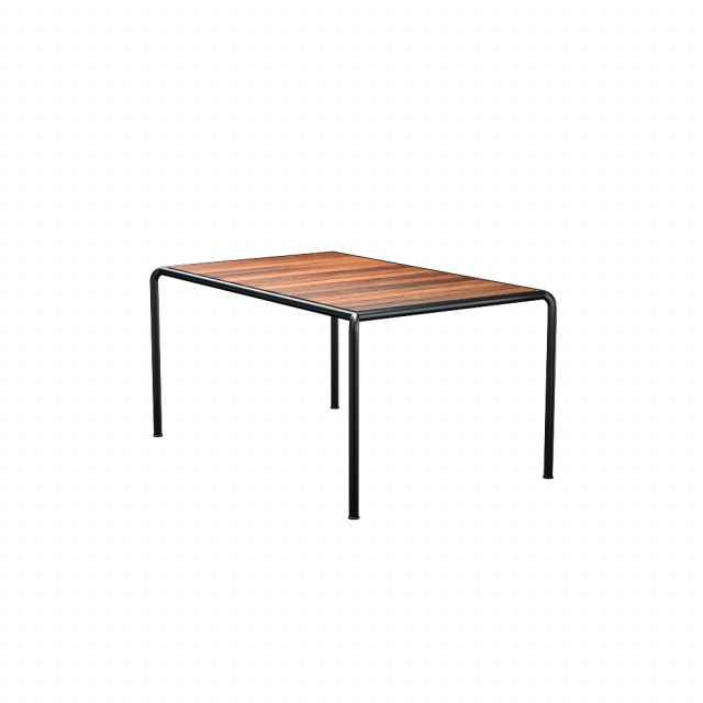 Avanti matbord 153x98 cm - thermo ash/black