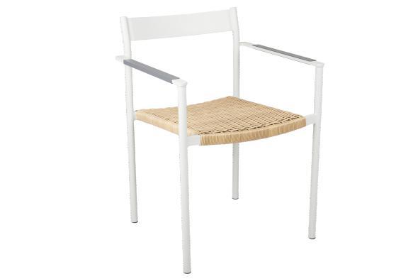 DK karmstol - light grey/natur