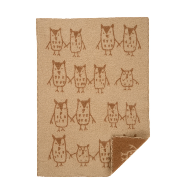 Hand in Hand ullfilt 65x90 cm - taupe