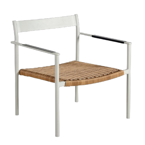 DK fåtölj - light grey/natur