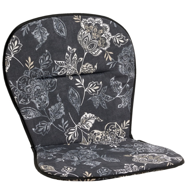 Låg stapelstolsdyna - nadira black