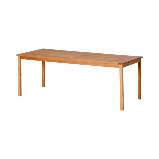 Rosenholm trädgårdsbord 210x90 H75 cm - teak