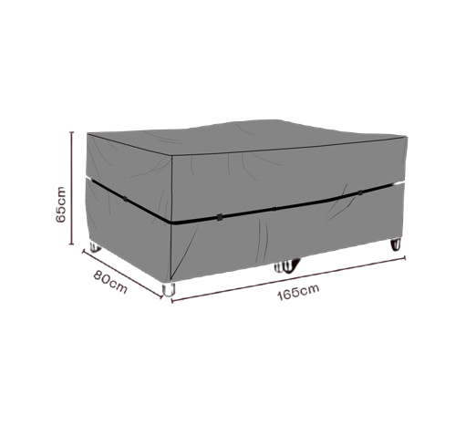 Möbelskydd fåtölj 165x80xH65 cm, andas - svart