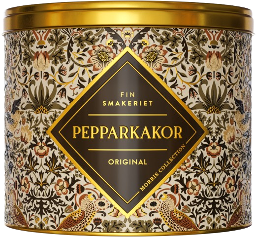 Pepparkakor 2026 William Morris - beige