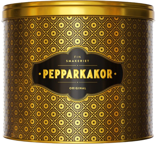Pepparkakor 2026 klassiker - dark brown