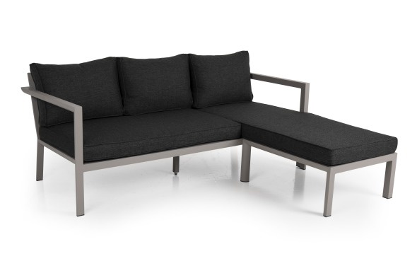 Delia divansoffa - khaki/nearly black dyna