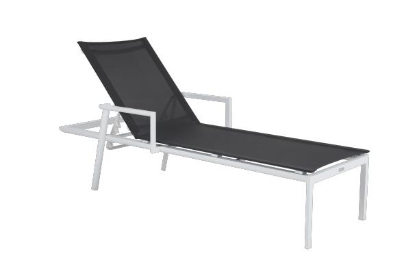 Delia vilsäng fällbar med arm - vit