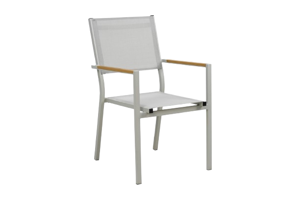 Cap karmstol - light grey