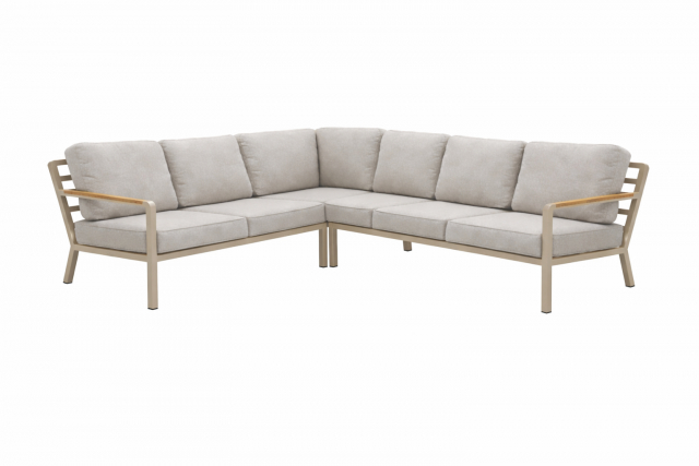 Nova hörnsoffa inkl, mittdel - khaki/soft dusk dyna