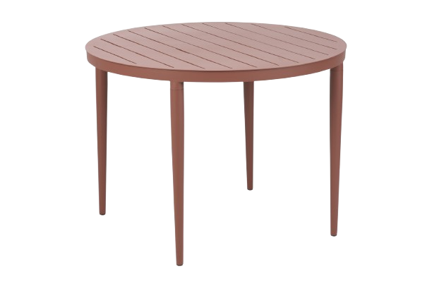 Bigby bord Ø 100 H73 cm - zin red