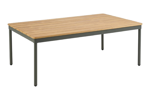 Reno soffbord 110x70 H48 cm - nordic green/nonwood