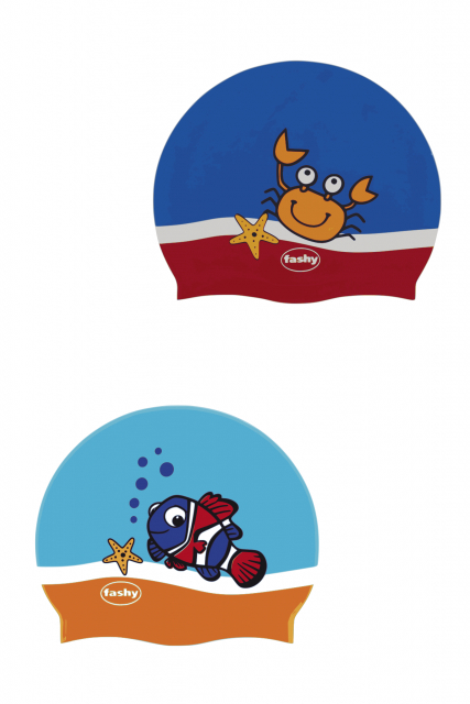 Children silicone badmössa - multi