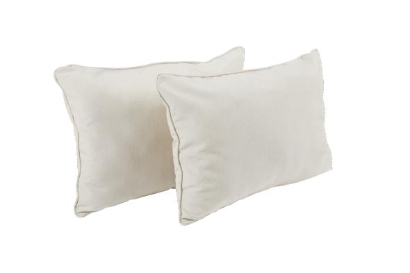 Iduna sidokuddar, par - beige