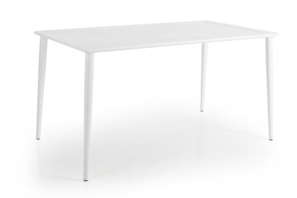 Nimes matbord 140x78 H73 cm - vit