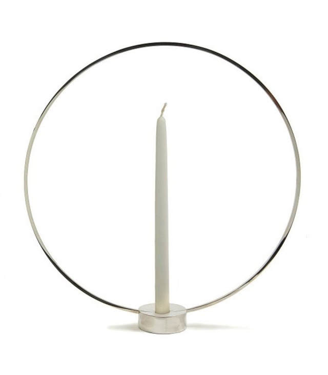Gloria ljusstake liten - nickel