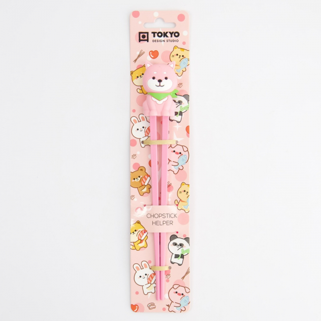 Shiba hund ätpinnar barn - rosa
