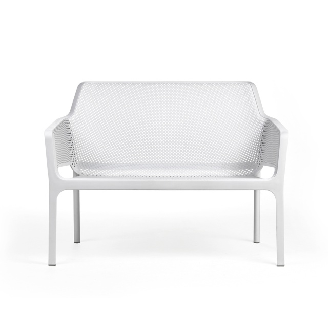 Net 2-sits soffa - vit