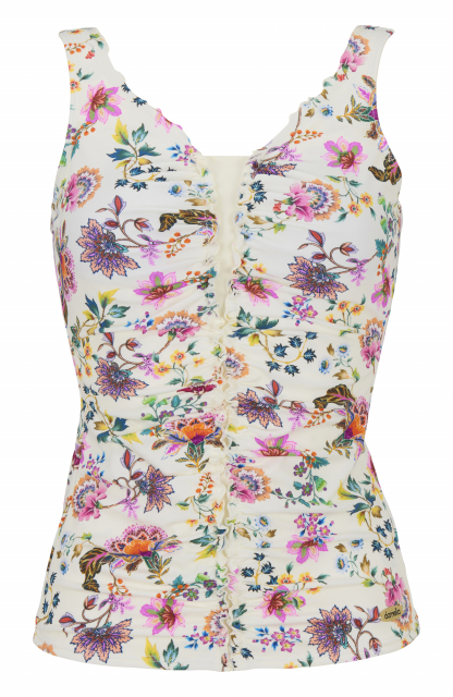 Marisa tankini-linne - ivory/multi