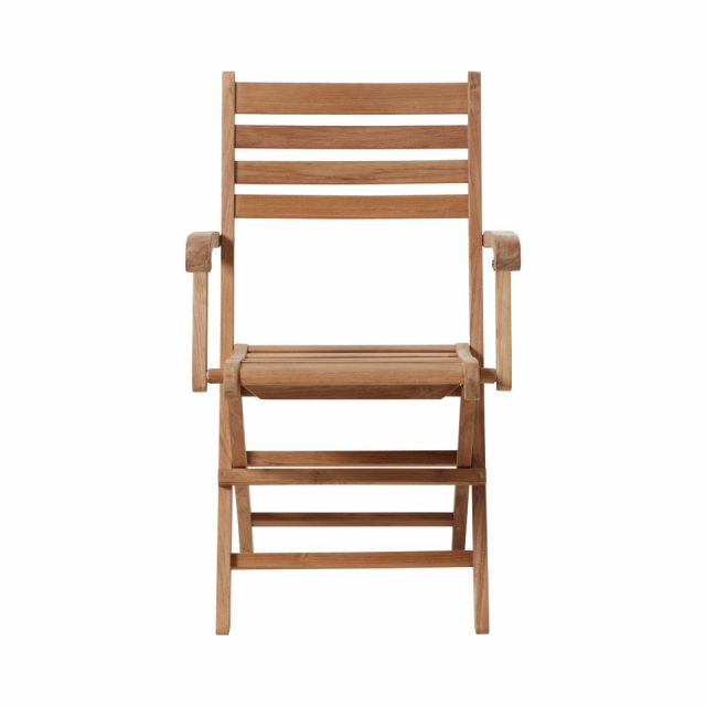 York vikbar karmstol - teak