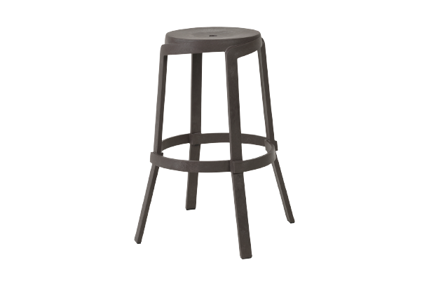 Stack barpall H77 cm - terra