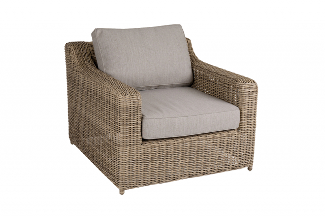 Glendon fåtölj - rustic/beige dyna