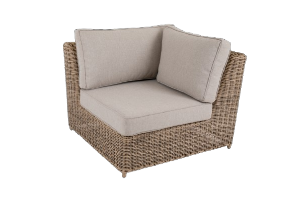 Glendon hörndel - rustic/beige dyna