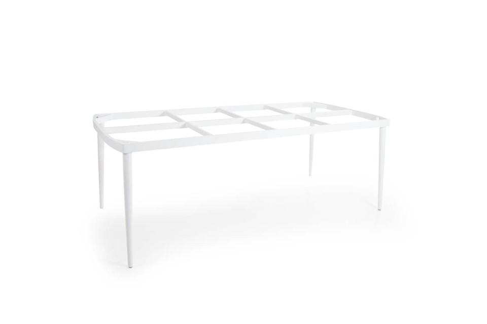 Callander bordsstativ matbord 208x100 - vit