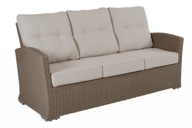Ashfield 3-sits soffa - beige/beige dyna
