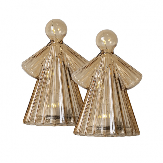 Alberte änglar, 2-pack - amber