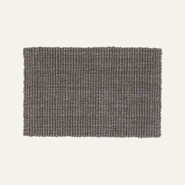 Julia dörrmatta jute 60x90 cm - cementgrå