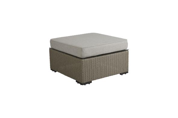Funkia pall/bord - beige/sand dyna/glasskiva