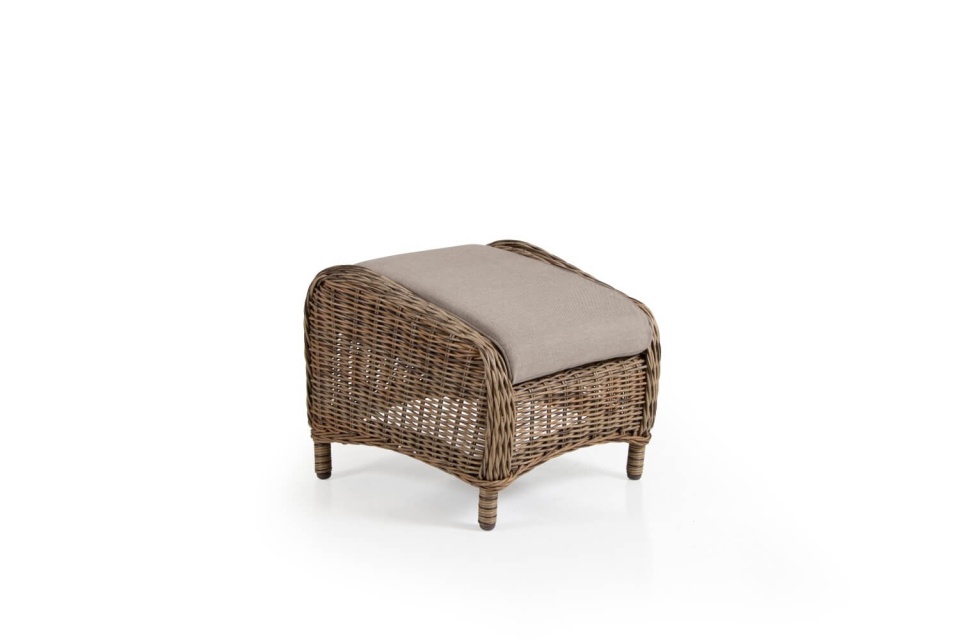 Rosita fotpall - natur/beige dyna