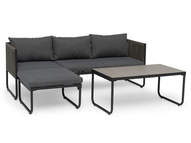Hamnborg loungegrupp - grå