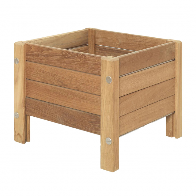 Blomlåda - teak