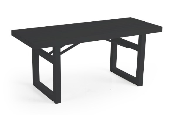 Vevi bänk 105x41 cm - svart