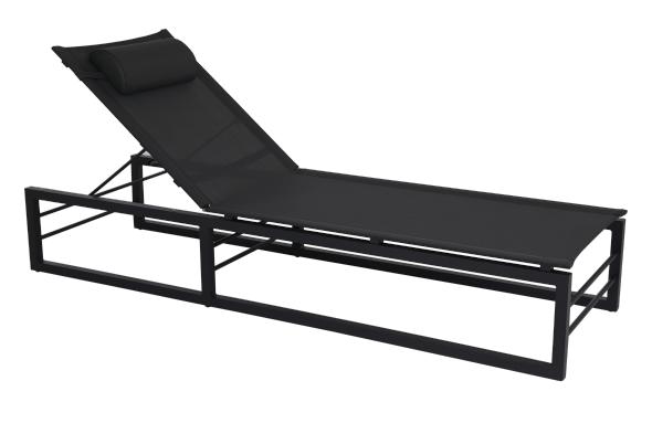 Vevi vilsäng fällbar - svart