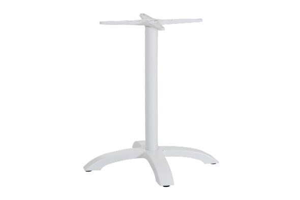 Avila bordsstativ 65x65 H72 cm, fällbart - vitt matt